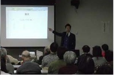 �}���قł̍u�`���̎ʐ^